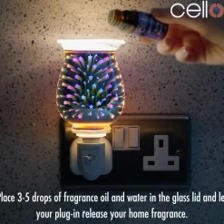 Cello - 3D Plug In Electric Warmer - Cosmic