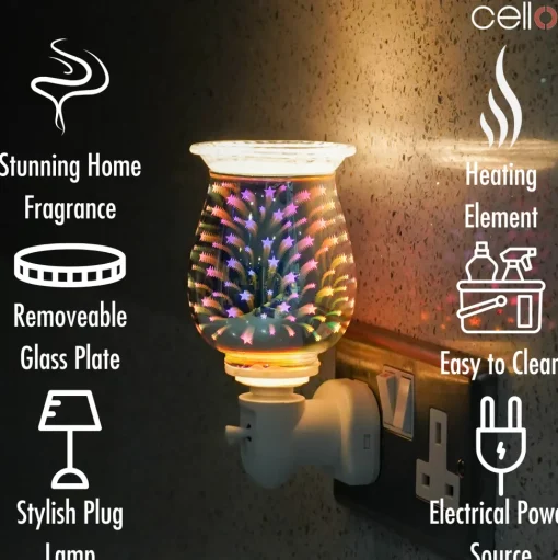 Cello - 3D Plug In Electric Warmer - Cosmic