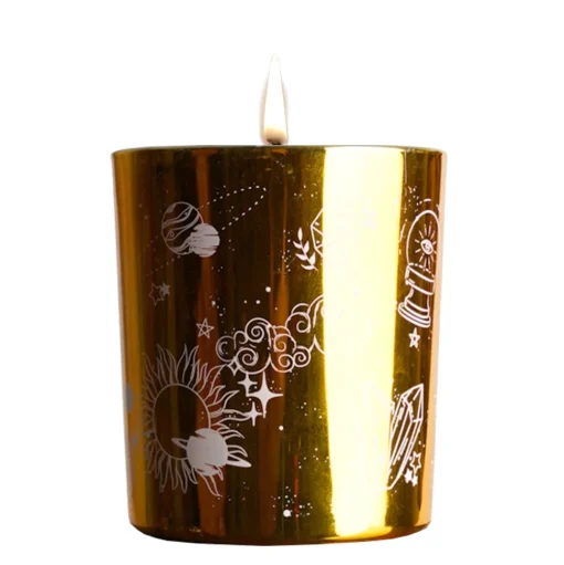 Cello - Gemstone Celestial Candle with Red Agate - Meditation Incense