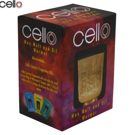 Cello - Porcelain Plug In Electric Wax Burner - Kitten