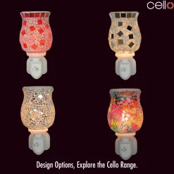 Cello - Sliver Mosaic Plug In Electric Warmer
