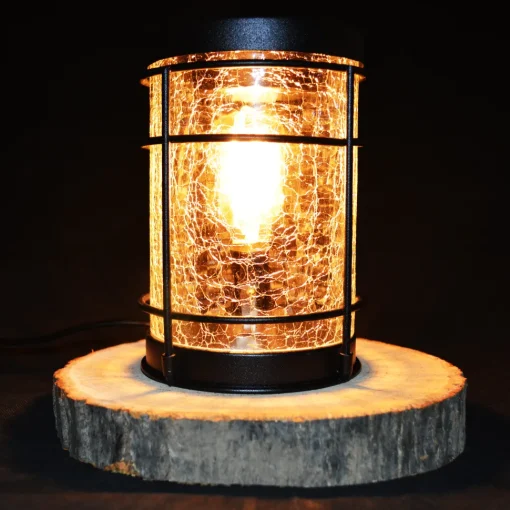 Cello Black Edison Crackle Electric Wax Burner