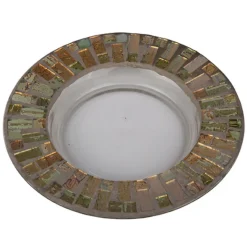 Cello Candle Charger - Copper Glow