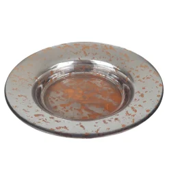 Cello Candle Charger - Glistening Gold