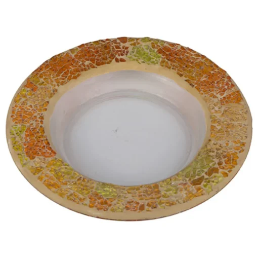 Cello Candle Charger - Golden Sands