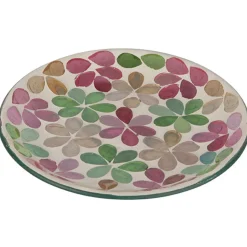 Cello Candle Plate - Petals