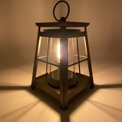 Cello Edison Metal Electric Wax Burner Lantern