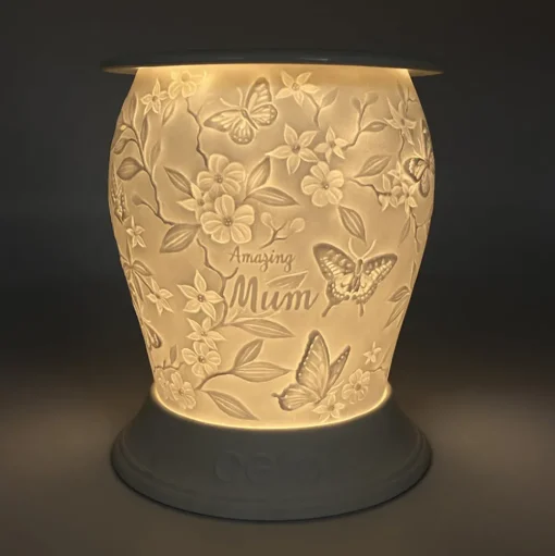 Cello Electric Wax Burner Porcelain Barrel - Amazing Mum