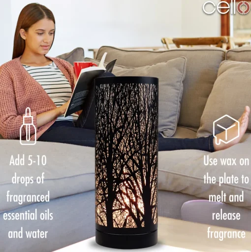 Cello Electric Wax Burner - Touch Forest
