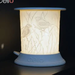 Cello Electric Wax Burner Porcelain Straight - Bird