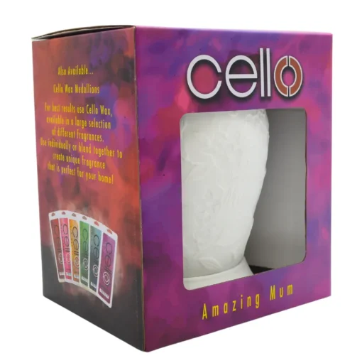 Cello Electric Wax Burner Porcelain Barrel - Amazing Mum