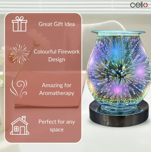 Cello Electric Wax Burner 3D Touch - Firework