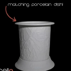 Cello Electric Wax Burner Porcelain Straight - Bird
