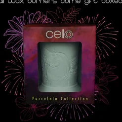 Cello Electric Wax Burner Porcelain Straight - Bird