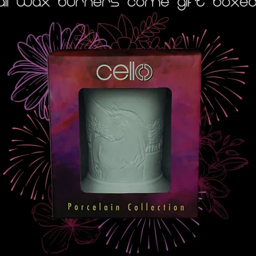 Cello Electric Wax Burner Porcelain Straight - Bird