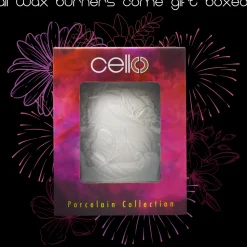Cello Electric Wax Burner Porcelain Barrel - Silk Wings