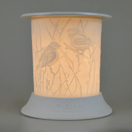 Cello Electric Wax Burner Porcelain Straight - Bird