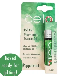 Cello Essential Oil Roll On - Peppermint
