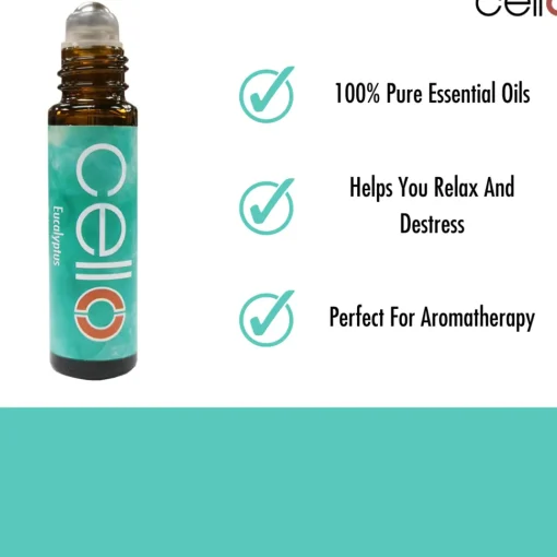 Cello Essential Oil Roll On - Rosemary Mint