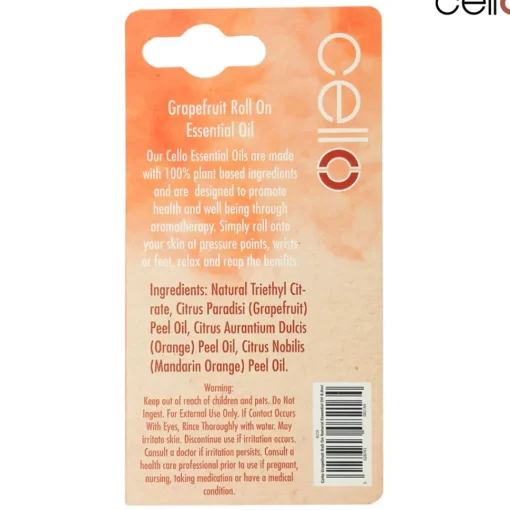 Cello Essential Oil Roll On - Grapefruit