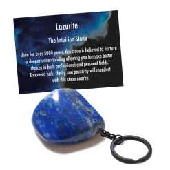 Cello Gemstone Keyrings - Lazurite