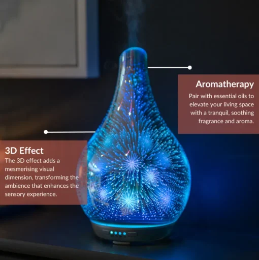Cello Large Ultrasonic Diffuser - 3D Firework