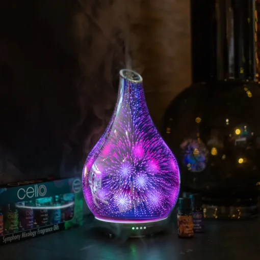 Cello Large Ultrasonic Diffuser - 3D Firework