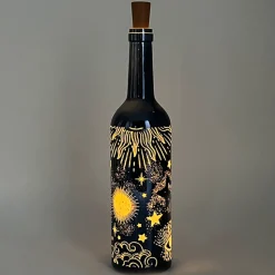 Cello Lighting - Celestial Midnight Blue Bottle - Large