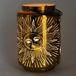 Cello Lighting - Celestial Gold Lantern - Large