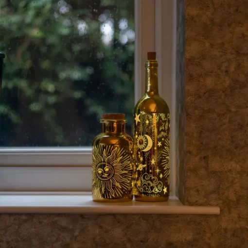 Cello Lighting - Celestial Jar - Gold