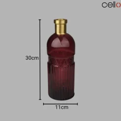 Cello Lighting - Vintage Large Dark Red