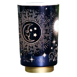 Cello Lighting -Celestial Midnight Blue Lamp - Large