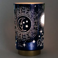 Cello Lighting -Celestial Midnight Blue Lamp - Large