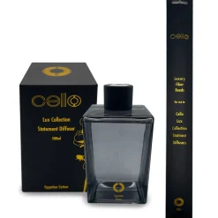 Cello Lux Statement Reed Diffuser - Egyptian Cotton