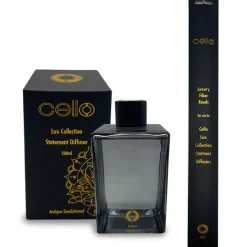 Cello Lux Statement Reed Diffuser - Antique Sandalwood