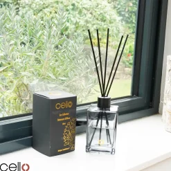 Cello Lux Statement Reed Diffuser - Antique Sandalwood