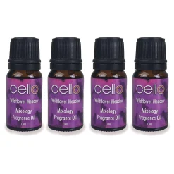 Cello Mixology Fragrance Oil - Pack of 4 - Wildflower Meadow
