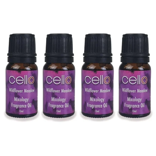 Cello Mixology Fragrance Oil - Pack of 4 - Wildflower Meadow