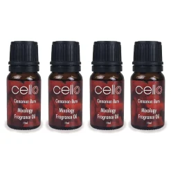 Cello Mixology Fragrance Oil - Pack of 4 -Cinnamon Buns