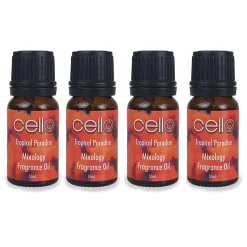Cello Mixology Fragrance Oil - Pack of 4 - Tropical Paradise
