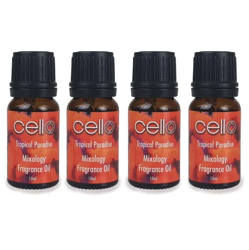 Cello Mixology Fragrance Oil - Pack of 4 - Tropical Paradise