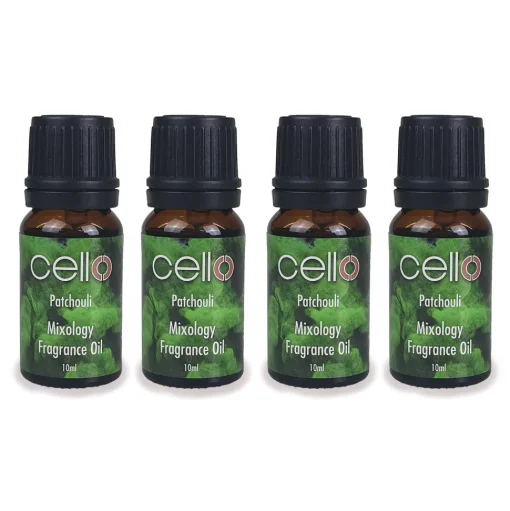 Cello Mixology Fragrance Oil - Pack of 4 - Patchouli
