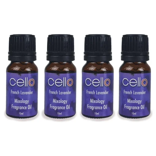 Cello Mixology Fragrance Oil - Pack of 4 - French Lavender