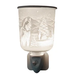 Cello Porcelain Plug In Electric Wax Burner - Husky
