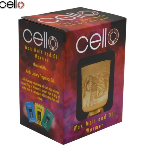 Cello Porcelain Plug In Electric Wax Burner - Husky