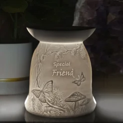 Cello Porcelain Tealight Burner - Special Friend Woodland