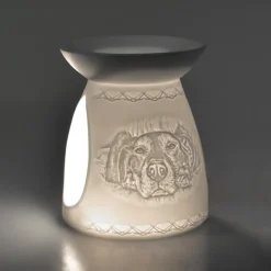 Cello Porcelain Tealight Burner - Dog