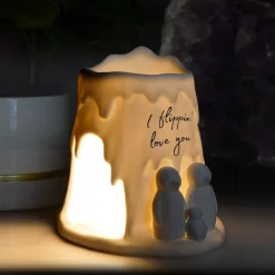 Cello Porcelain Tealight Burner - I Flippin Love you