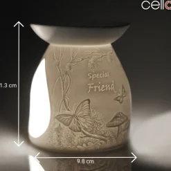 Cello Porcelain Tealight Burner - Special Friend Woodland