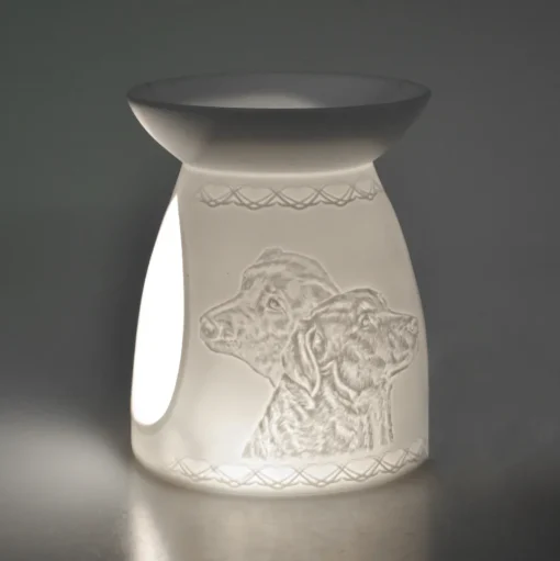 Cello Porcelain Tealight Burner - Dog